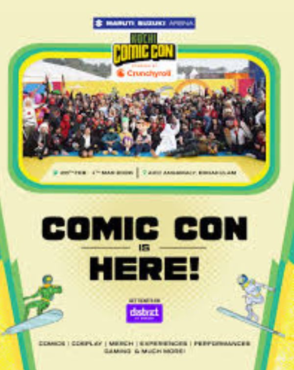 mibile image for Kochi Comic Con 2026/Fests & Pop Culture Fairs
